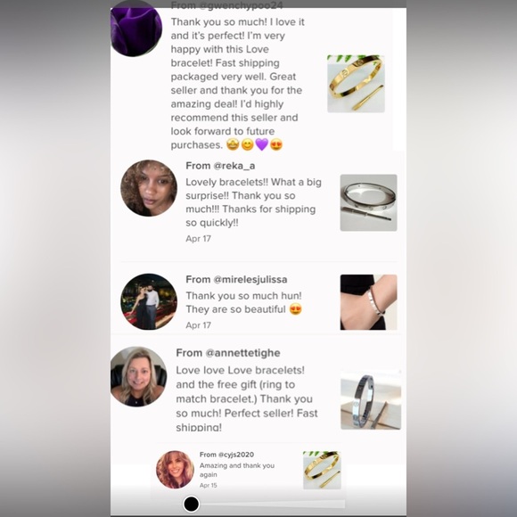 Stainless Steel Love Ring Without Stones - Picture 5 of 5